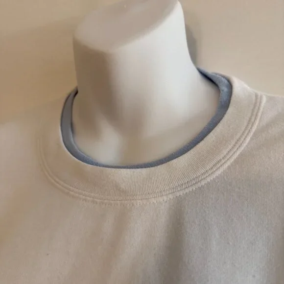 Vintage Rhinestone Snowman Sweatshirt | Decorated Originals | Size L - Picture 8 of 12